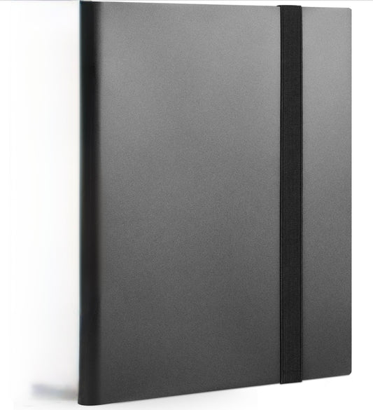 Lzerking 9-Pocket Trading Card Binder – Black Album with 40 Sleeves, Holds Up to 720 Cards – Ideal for Baseball, Football, and Basketball Cards